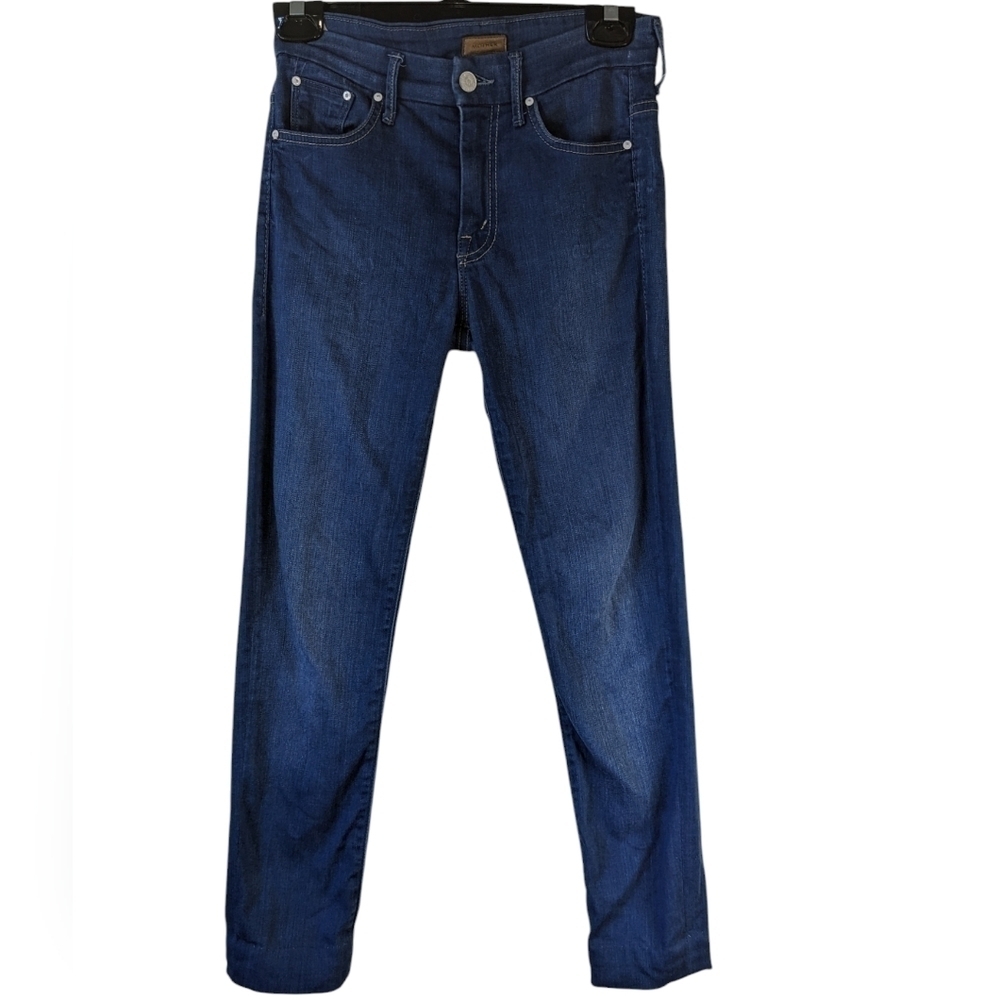 Mother high waisted looker ankle jeans Maiden & the unicorn. Pants hemmed. 25
